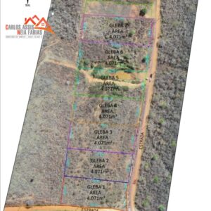 Lotes para sítios, a partir de 4.000 m², a venda em Brumado Bahia